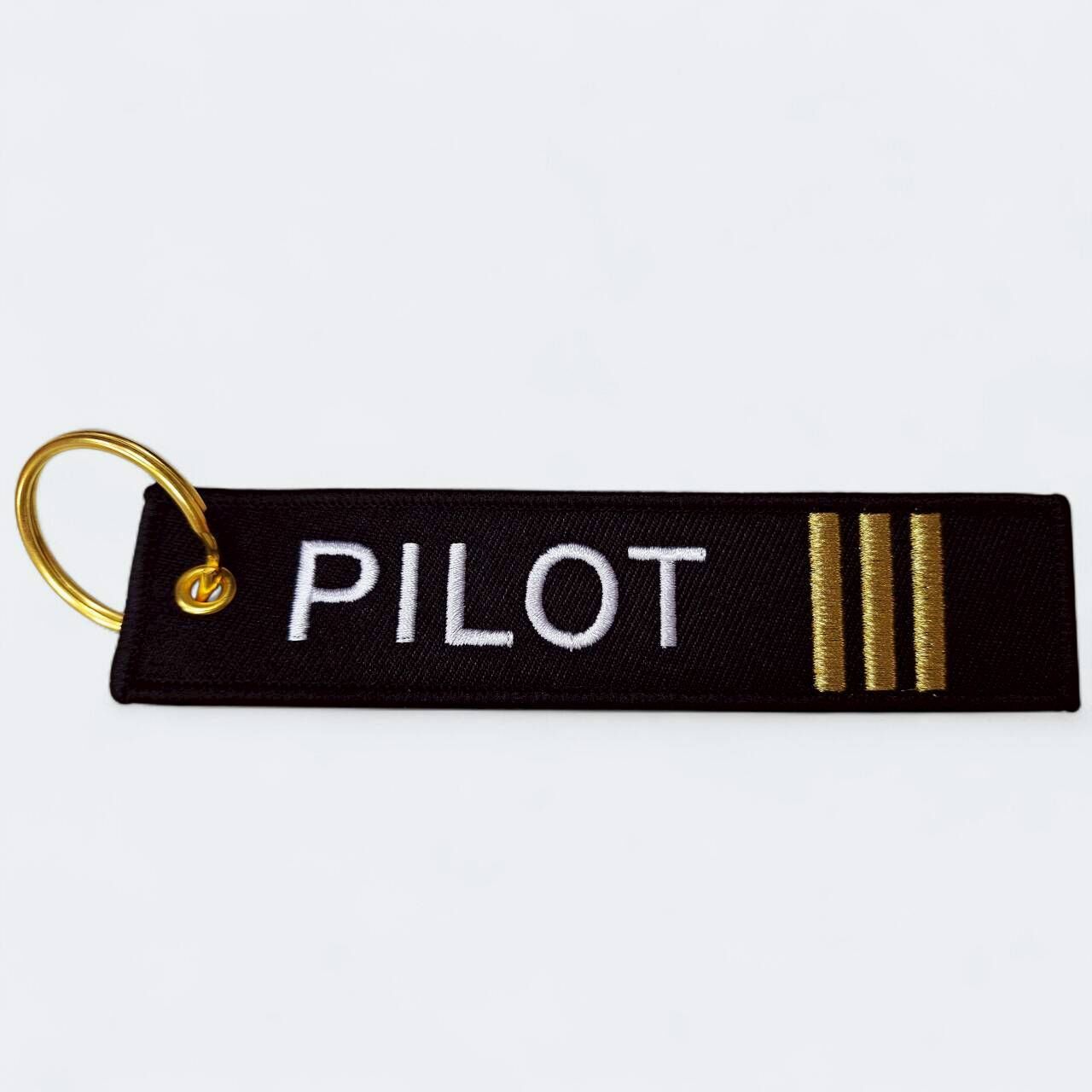 PILOT 機長三槓 飛行前拆除鑰匙圈