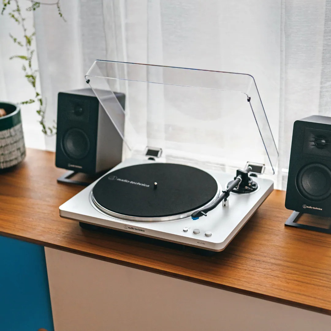 Audio-Technica AT-LP70X 自動皮帶驅動黑膠唱盤