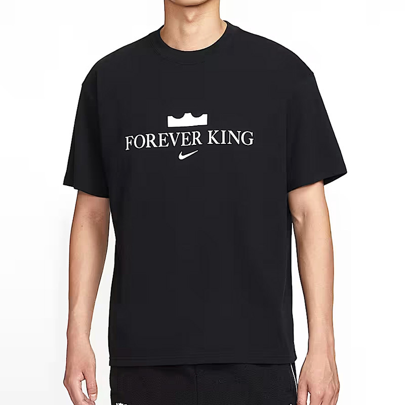 Nike "Forever King" LeBron James 詹姆斯 短T 黑色 男 IV4532-010 [台灣現貨]
