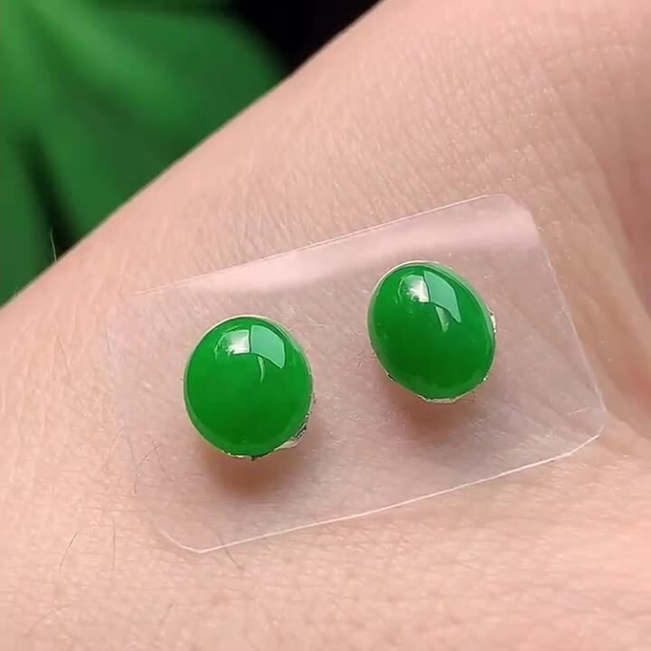 91339 翡翠陽綠蛋面