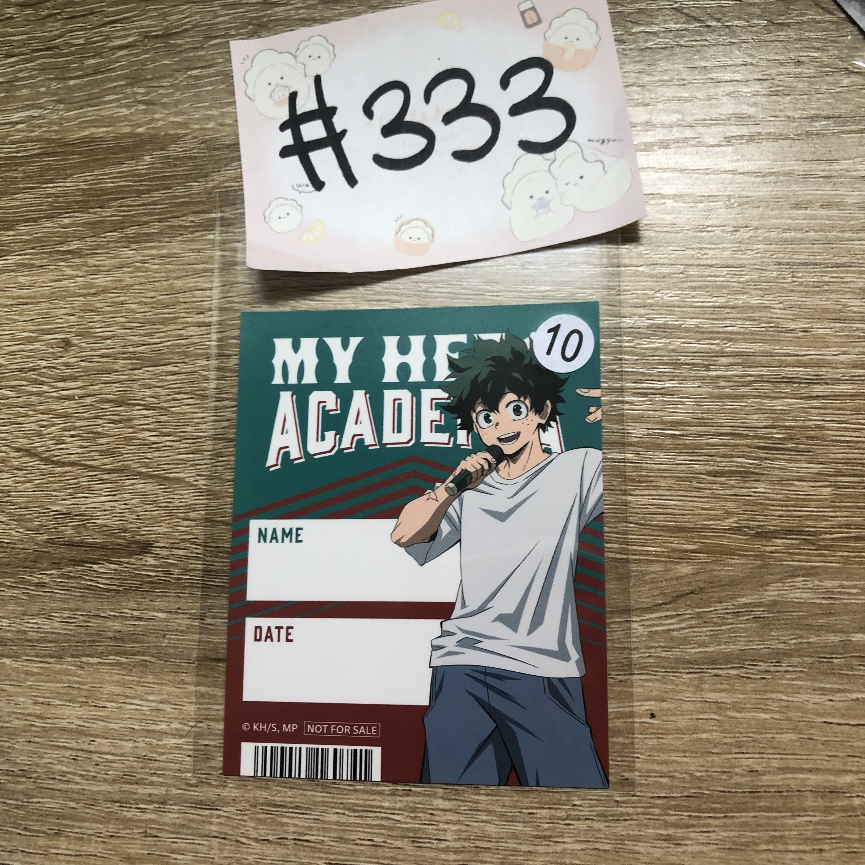 我的英雄學院   綠谷 貼紙#333