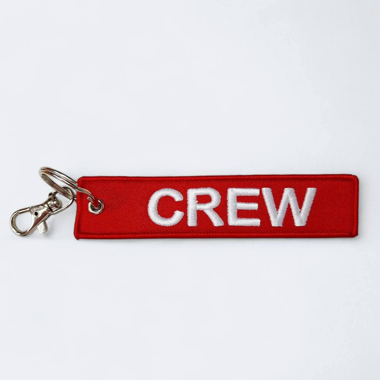紅色CREW機組員 飛行前拆除鑰匙圈