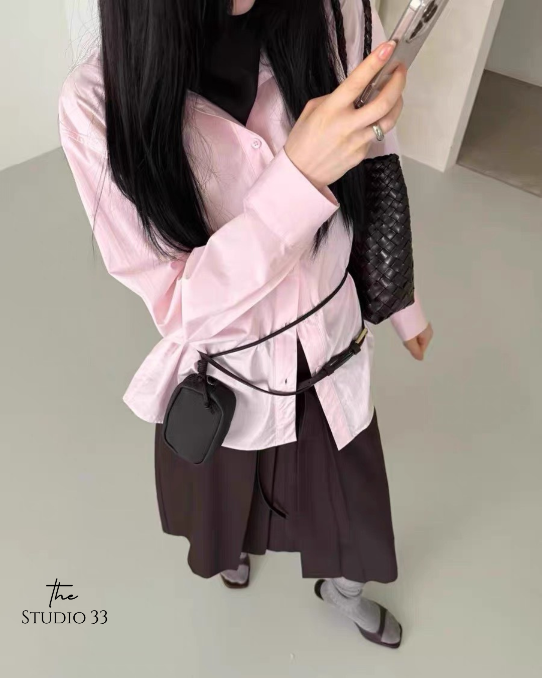 小清新氣質長袖襯衫