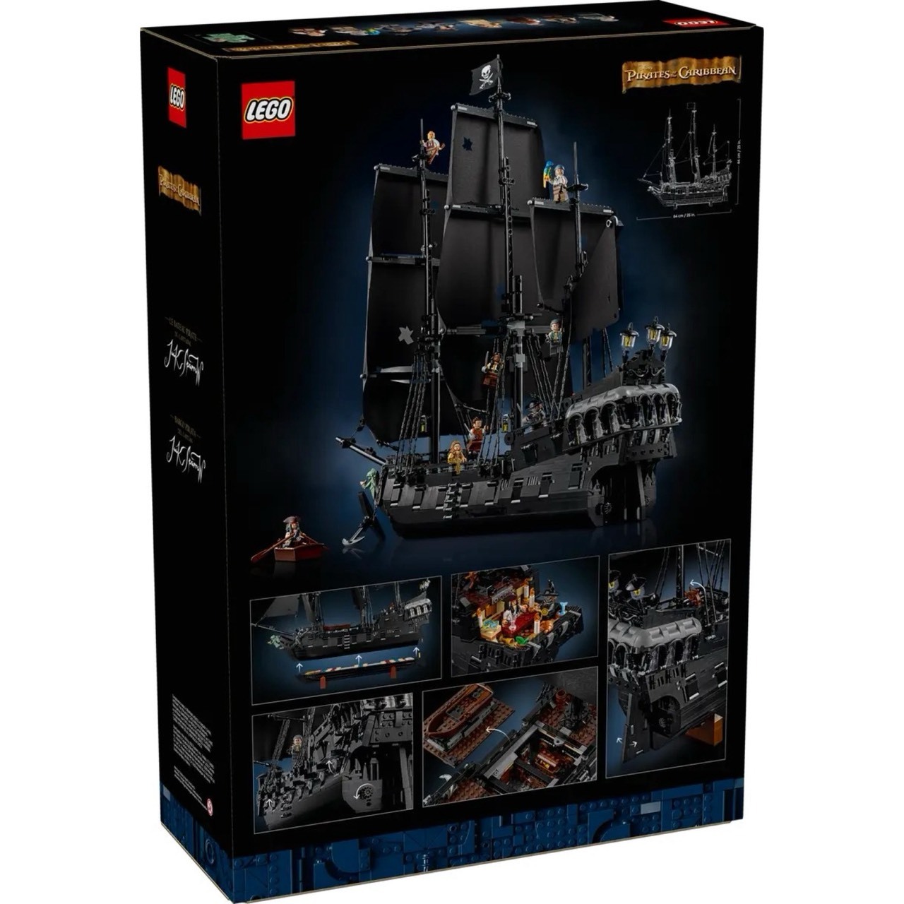 LEGO 10365 黑珍珠史傑克船長的海盜船LEGO® Icons系列