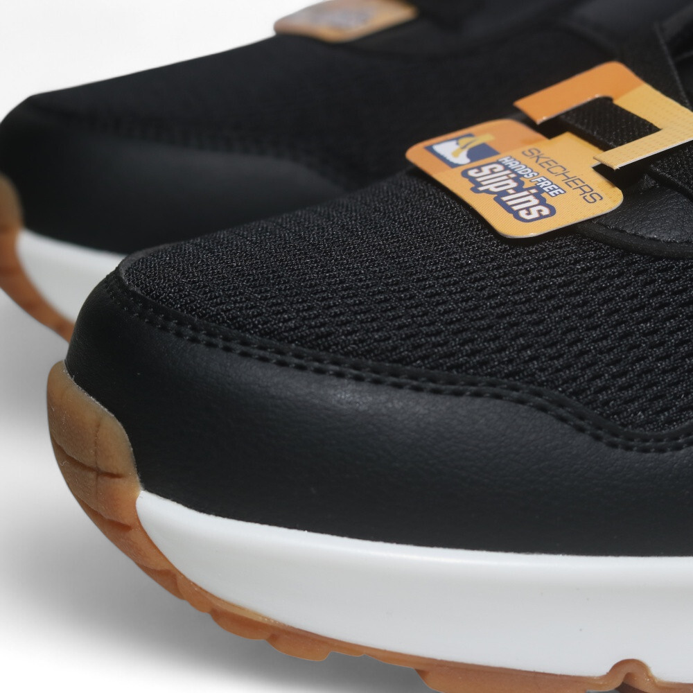 SKECHERS 休閒鞋 UNO BANKSIA 黑 瞬穿 免鞋帶 男 183022BLK