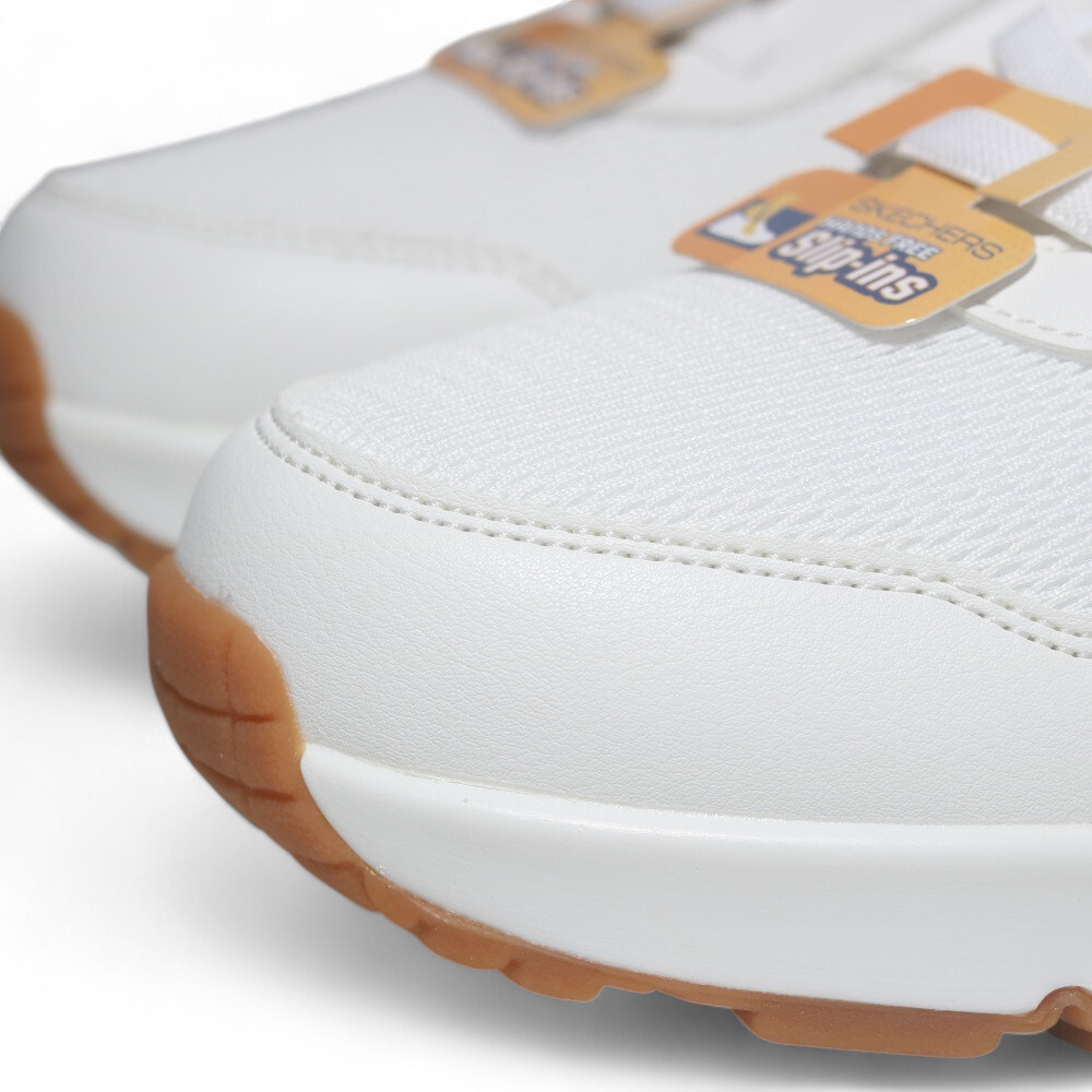 SKECHERS 休閒鞋 UNO BANKSIA 白 瞬穿 免鞋帶 男 183022WHT