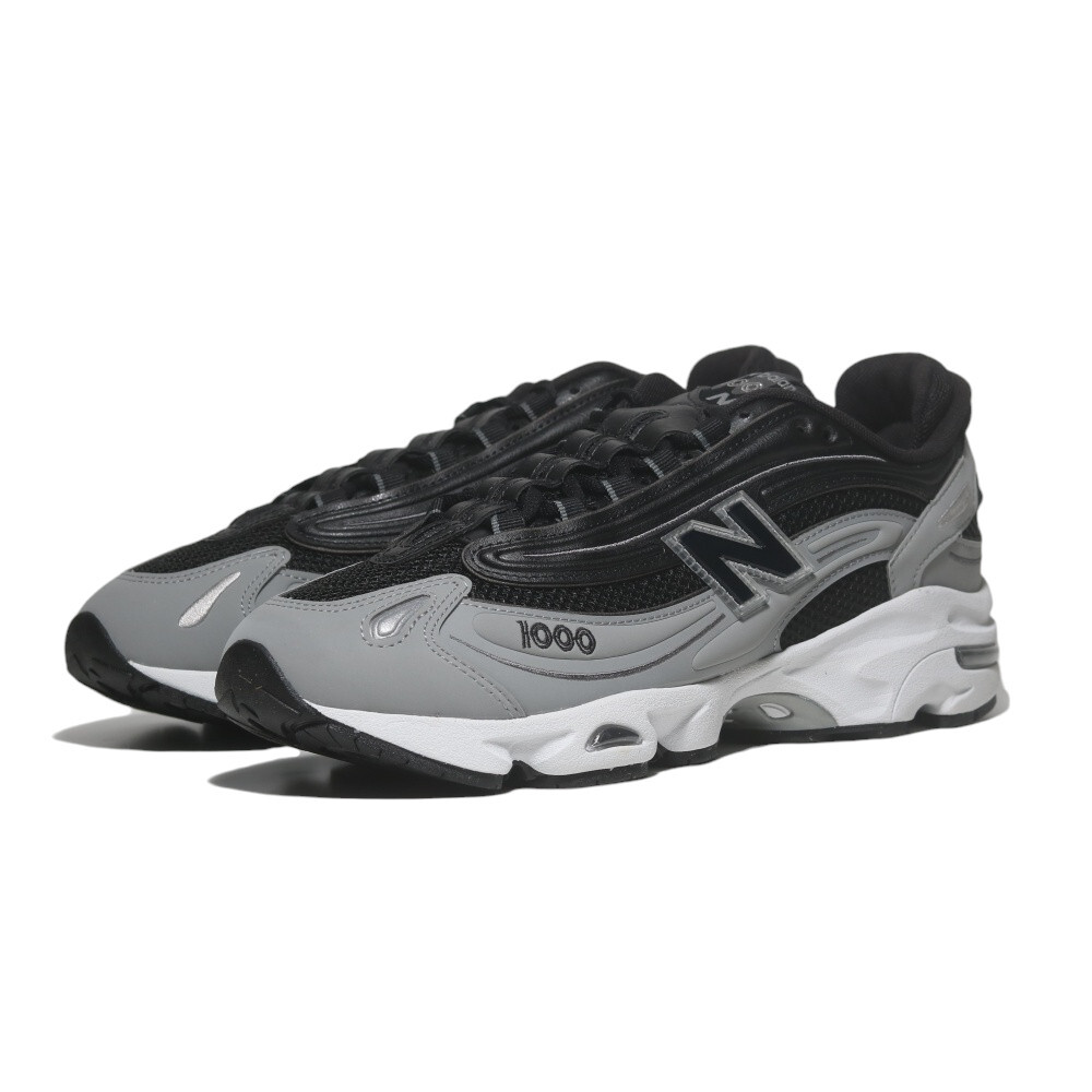 NEW BALANCE 慢跑鞋 M1000 灰黑 復古鞋 男 M1000A