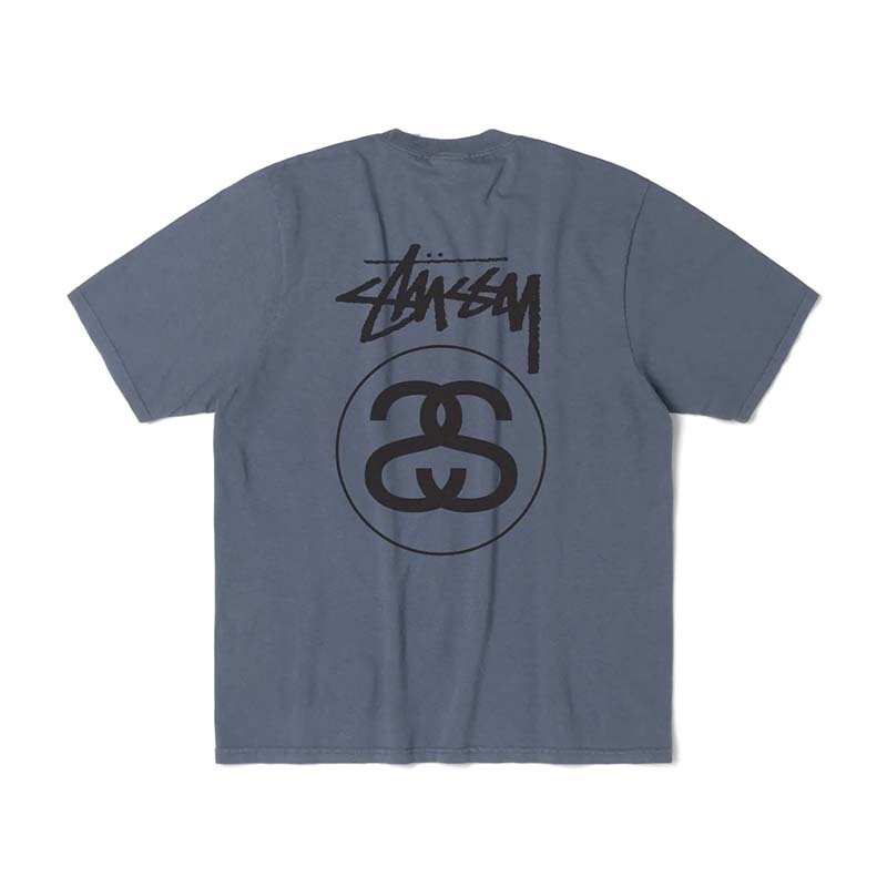 Stussy Stock Link Tee Navy 短袖 海軍藍 1905118-NY [台灣現貨]
