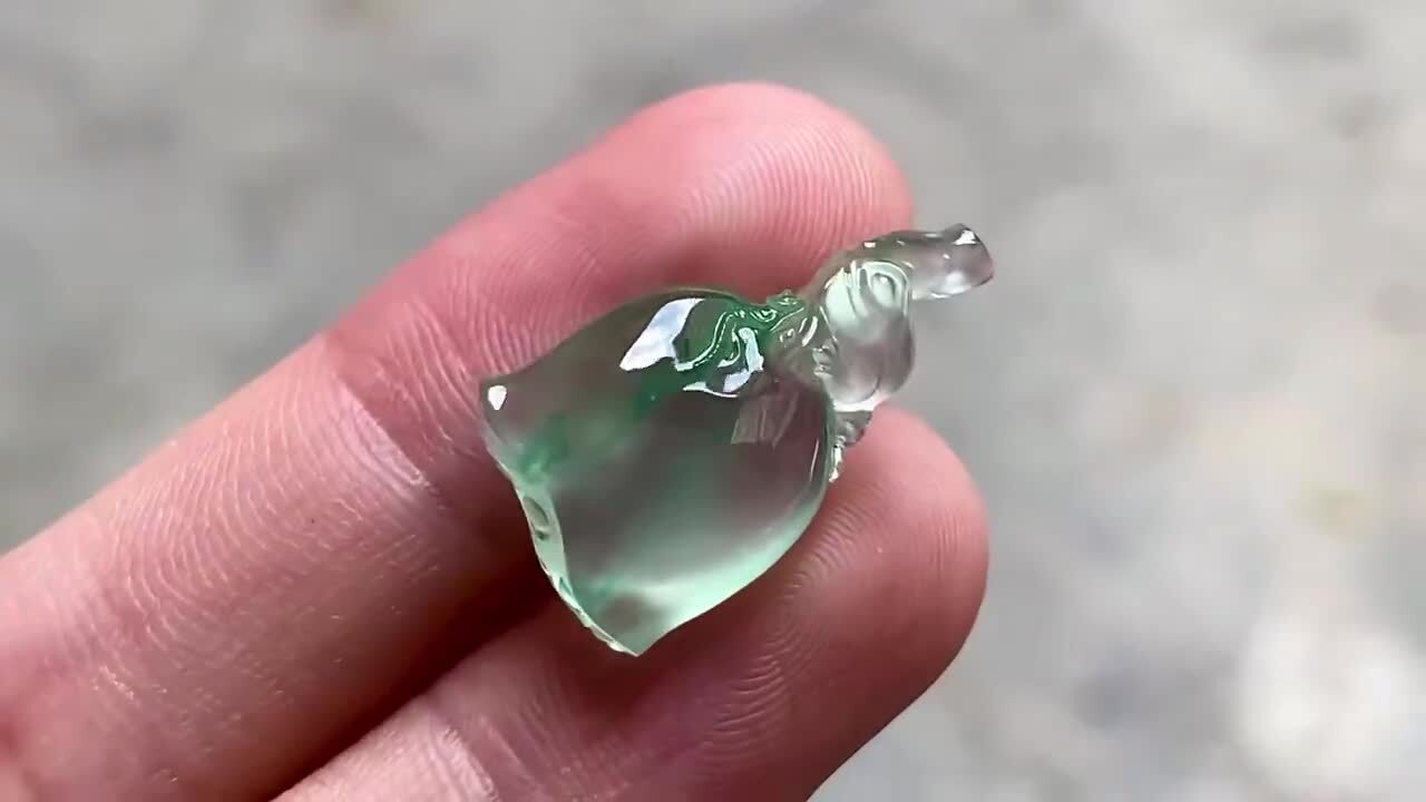 91550 翡翠玻璃鋼飄綠蓮蓬