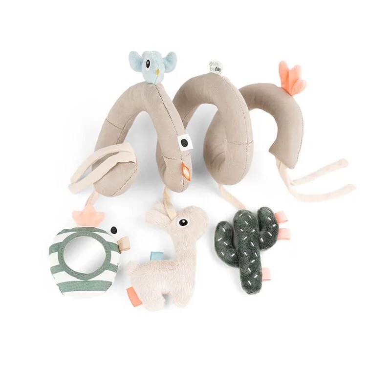 Done by deer 卷卷多功能安撫玩具-Lalee款米色