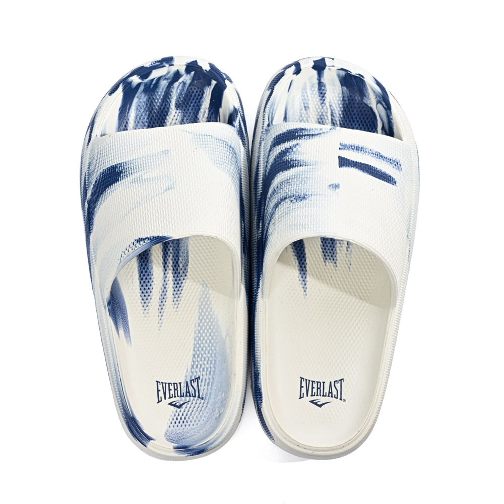 EVERLAST 拖鞋 白藍 迷彩 軟Q 中性 男女 4255162275