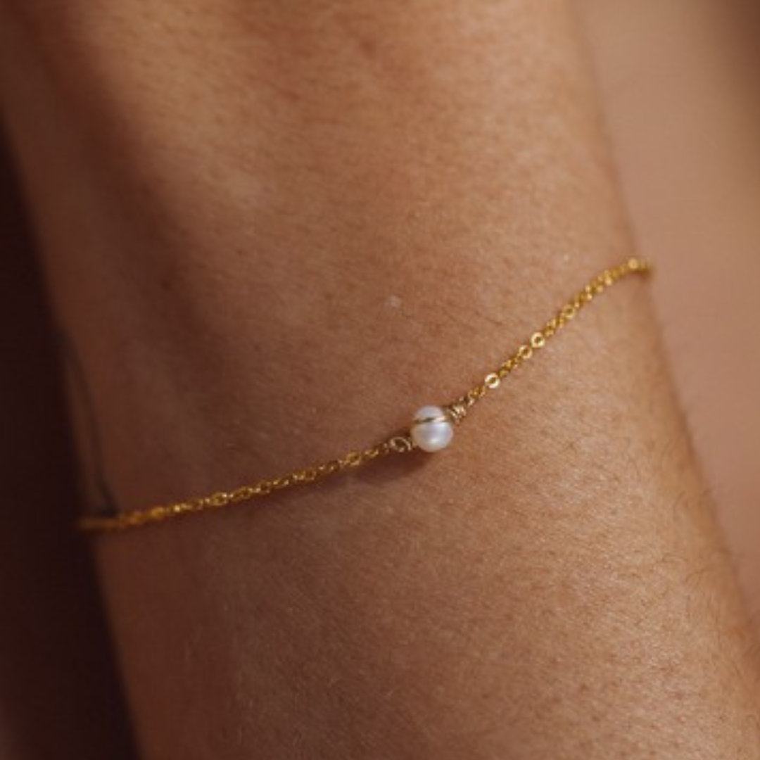 1YA0903-173 YAY PARIS Stella Bracelet - Cultured pearl #3stsi101 (A-EU-E)