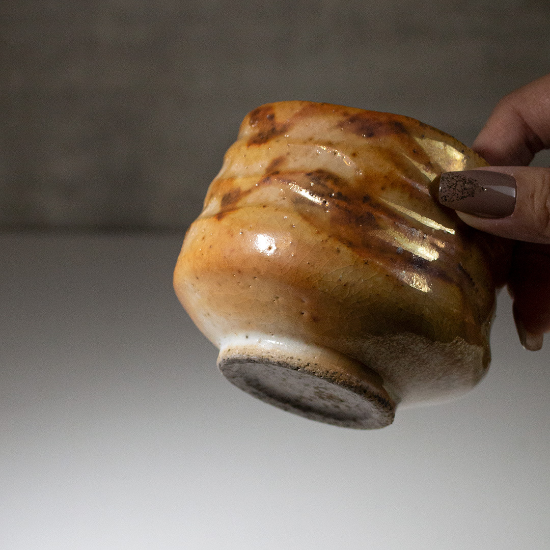 金凝斑墨柴燒主人杯H001CL