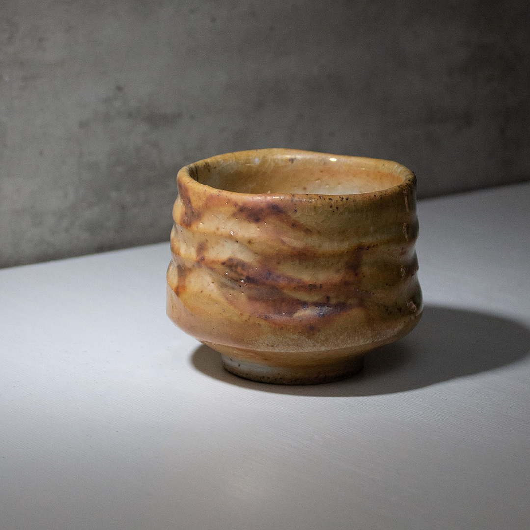 金凝斑墨柴燒主人杯H001CL