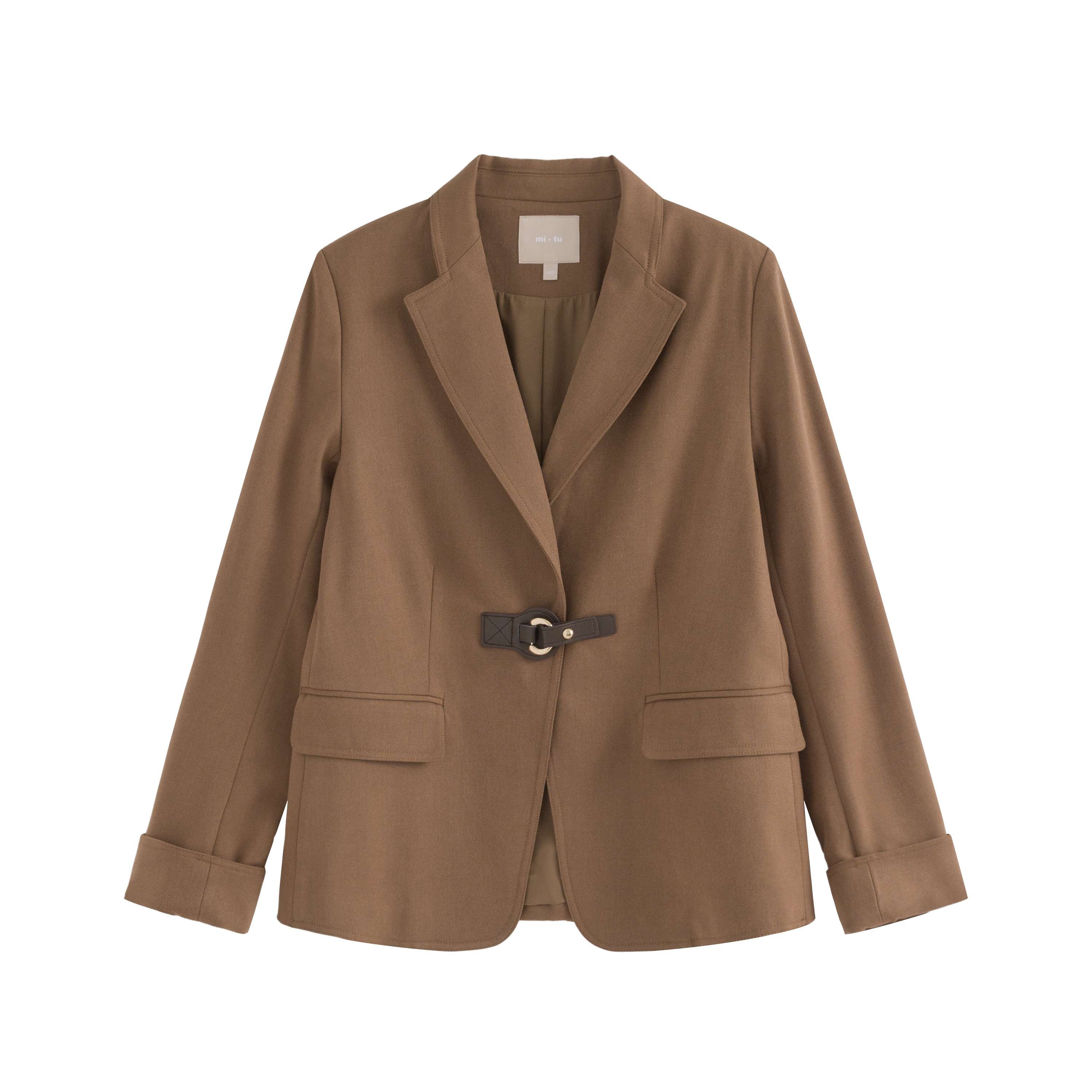 mi-tu 單釦西裝外套