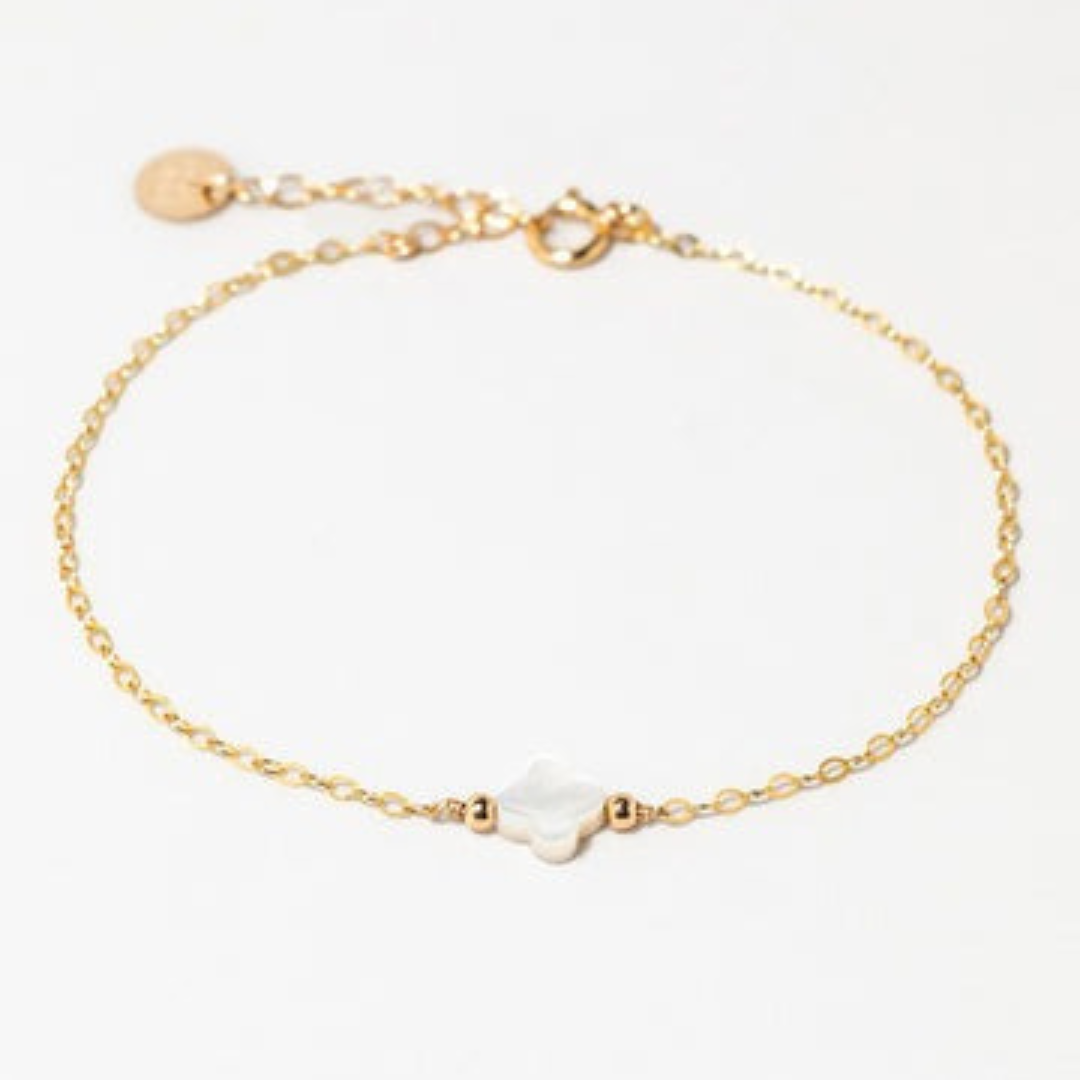 1YA0903-178 YAY PARIS Swan Star Bracelet - Mother of Pearl #200emsw102 (A-EU-E)