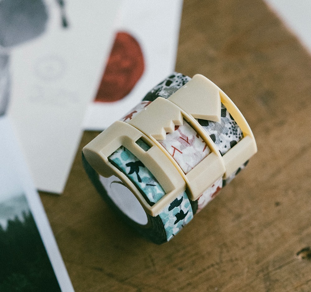 將紙膠帶變換為可愛緞帶的神奇切割器（3款緞帶款式+普通膠帶切割皆可）