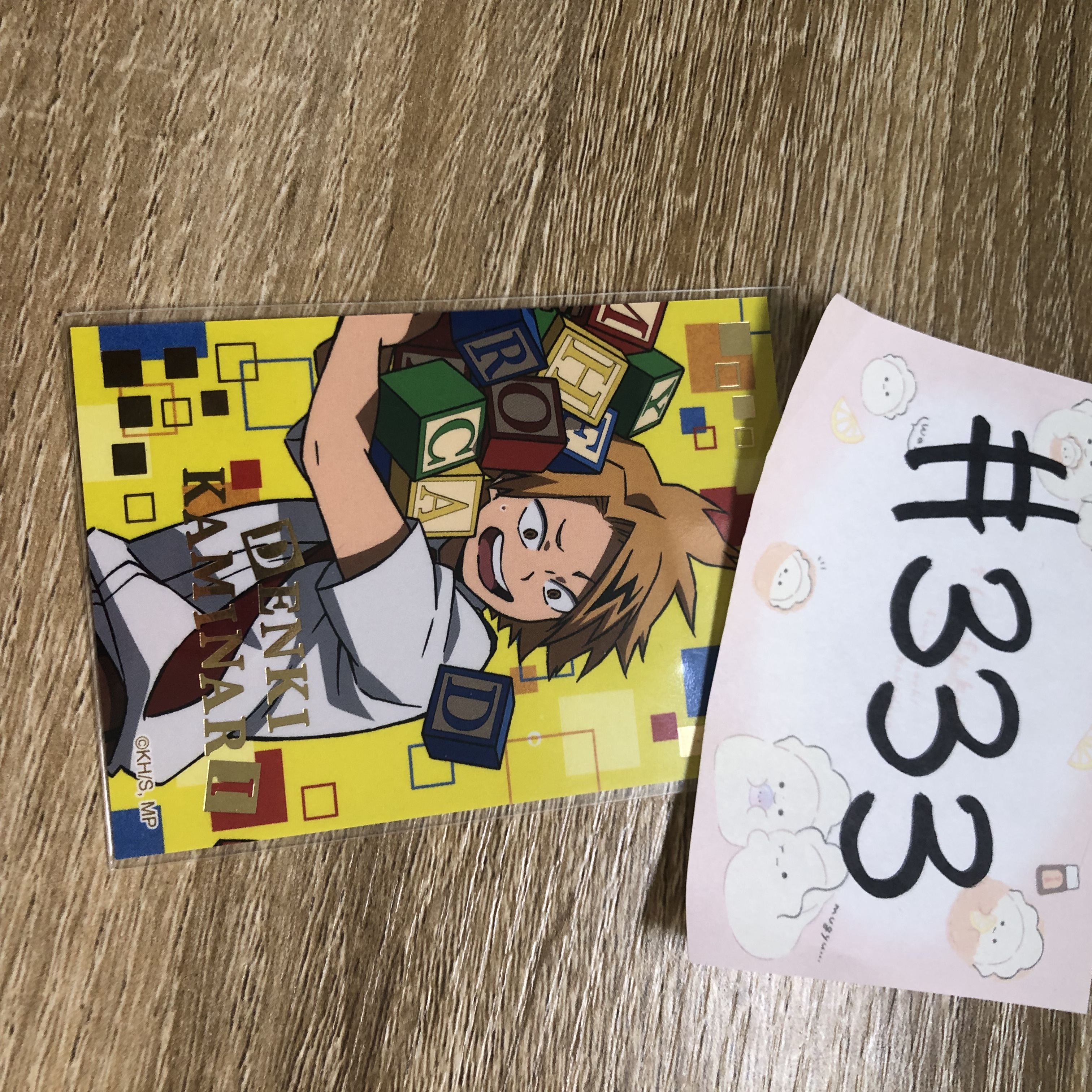 我的英雄學院  上鳴 貼紙#333