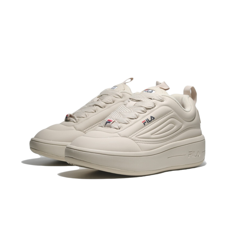 FILA 休閒鞋 SUPER BUBBLE 卡其 厚底 復古鞋 女 5C608Z900