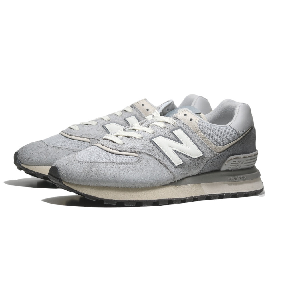 NEW BALANCE 休閒鞋 NB 574 LEGACY 灰白 麂皮 男 U574LGDG