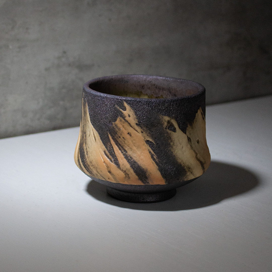 炎岩黑土柴燒主人杯H005CL