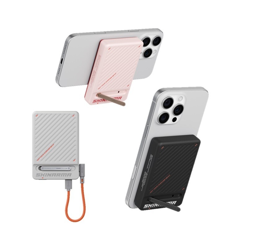 SKINARMA ARC 10000mAh PD20W 帶支架款磁吸行動電源
