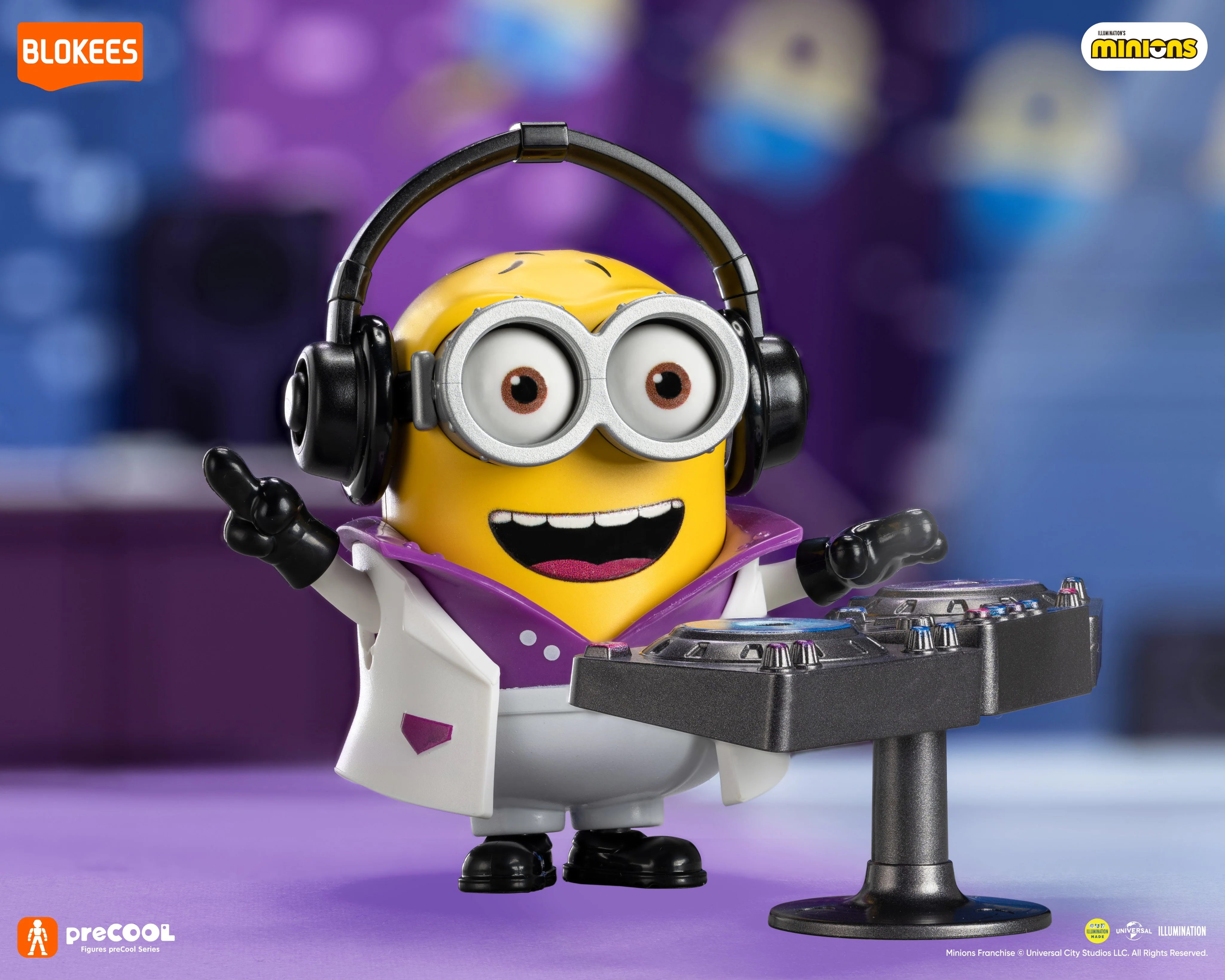 布魯可 小小兵 菲爾  DJ