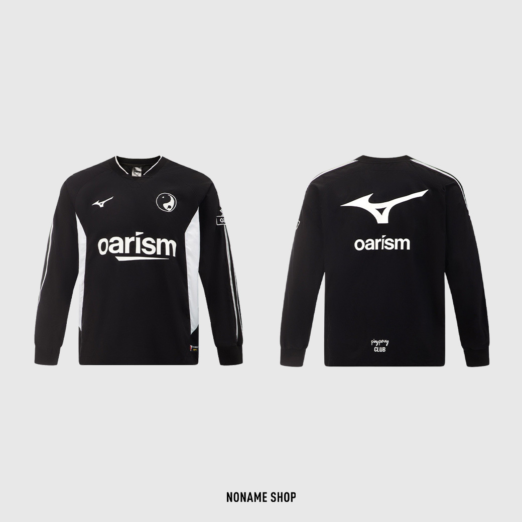 MIZUNO X OARISM 美津濃 聯名 拼接 復古 街頭 風衣 長袖 (男款)