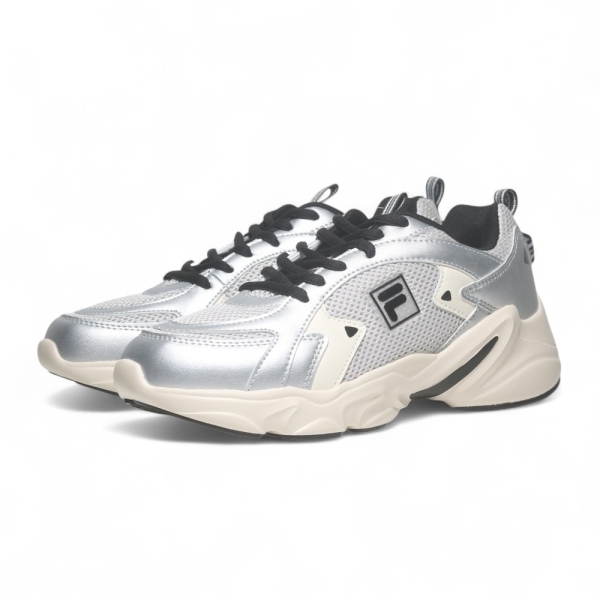 FILA 休閒鞋 INNOVATION 銀黑 拼接 復古 運動鞋 男 1C941Z480