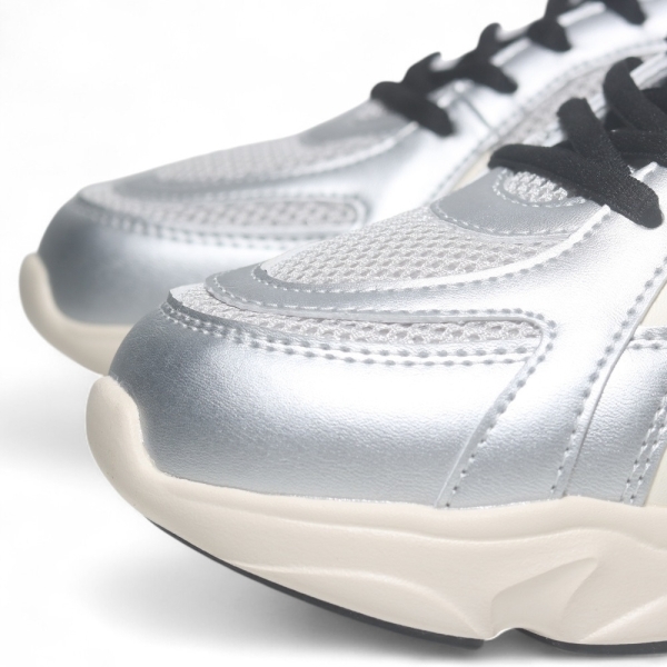 FILA 休閒鞋 INNOVATION 銀黑 拼接 復古 運動鞋 男 1C941Z480