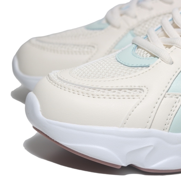 FILA 休閒鞋 INNOVATION 米白紅 拼接 復古 運動鞋 女 5C941Z167