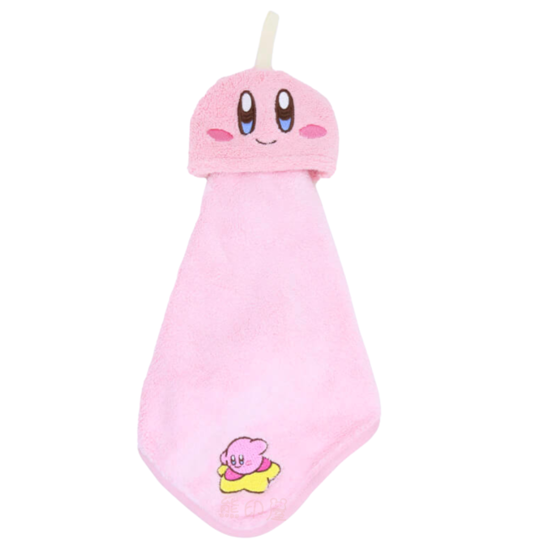 星之卡比可掛式抹手毛巾