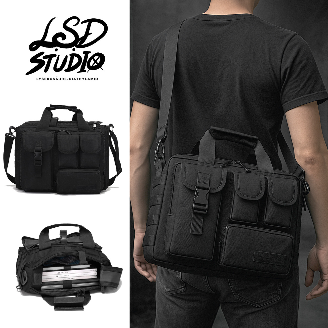 【BGLG-A97】Night Core 戰術手提電腦包