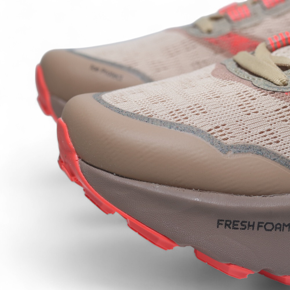 NEW BALANCE 越野鞋 HIERRO V9 卡其 螢光橘 黃金大底 女 WTHIERV9