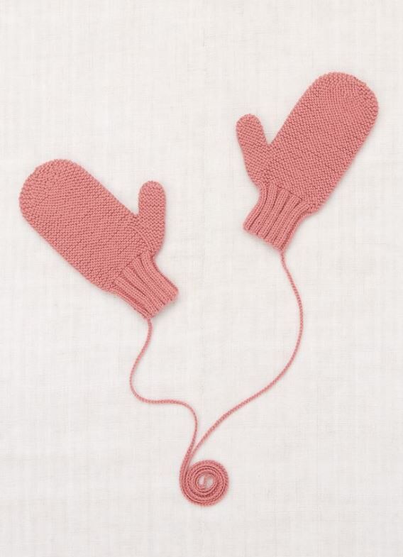Misha & Puff  羊毛編織手套  Safe Harbor Mittens - Rosewood