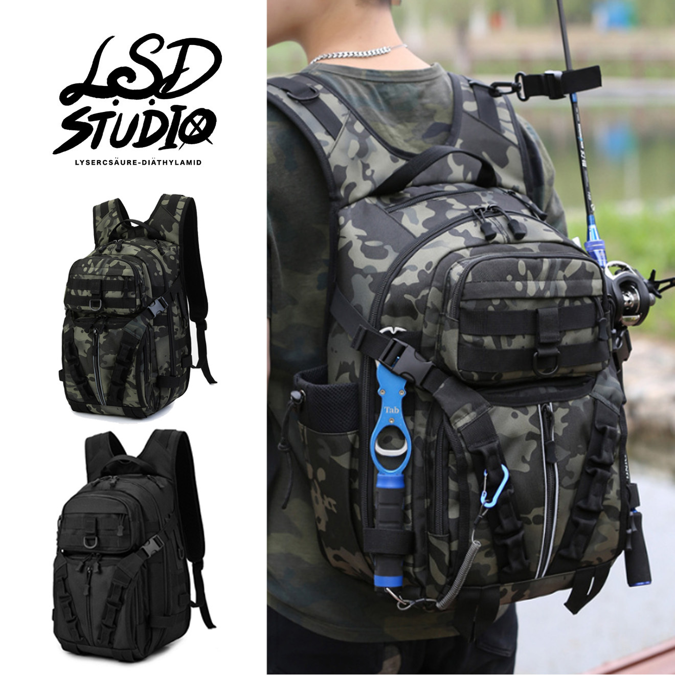 【BGYDH15】坦克系列-黯影偵察戰術雙肩包