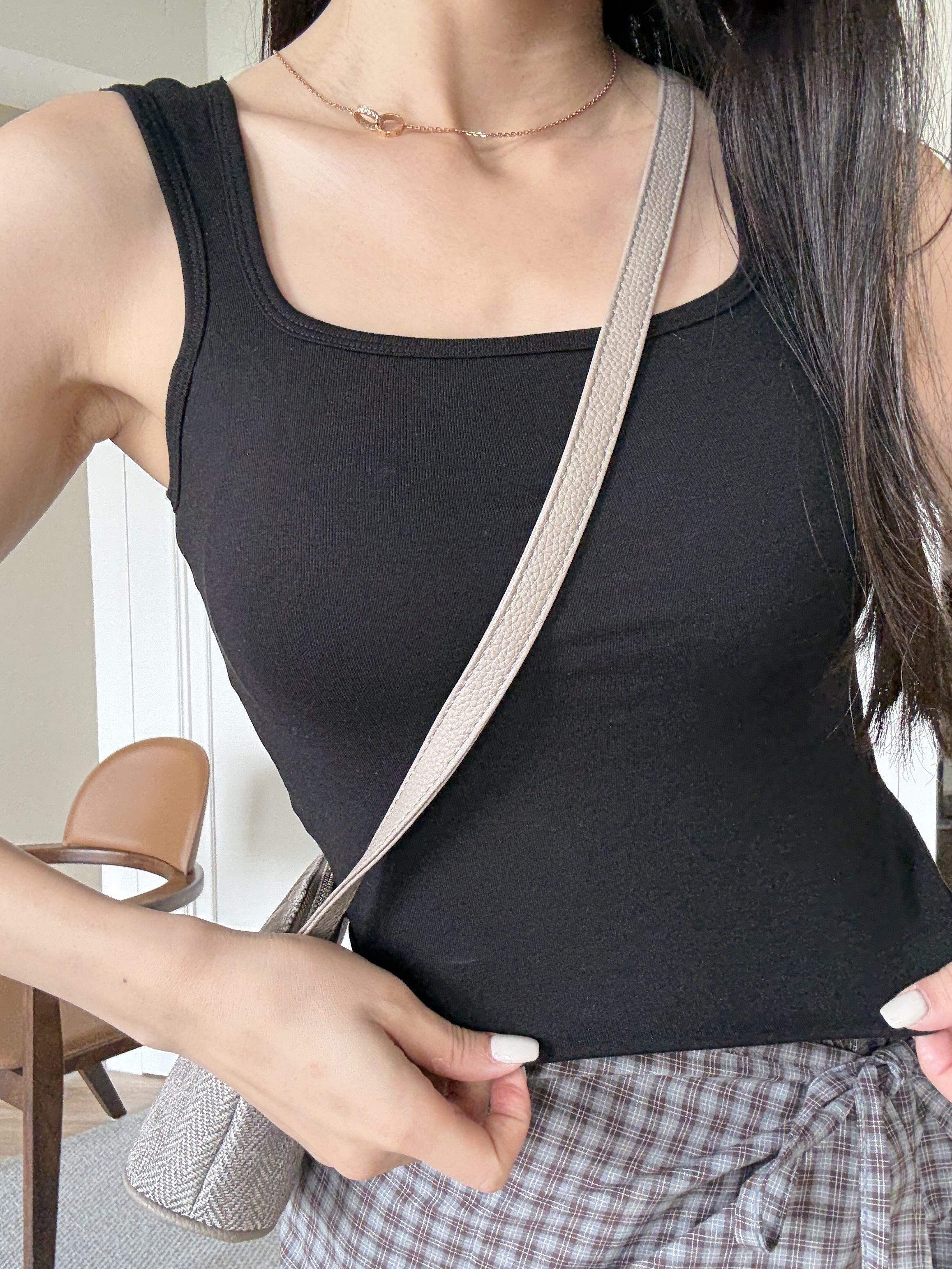 ｜韓國｜寬肩帶背心BraTop