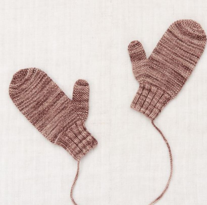 Misha & Puff  羊毛編織手套  Safe Harbor Mittens - Affogato