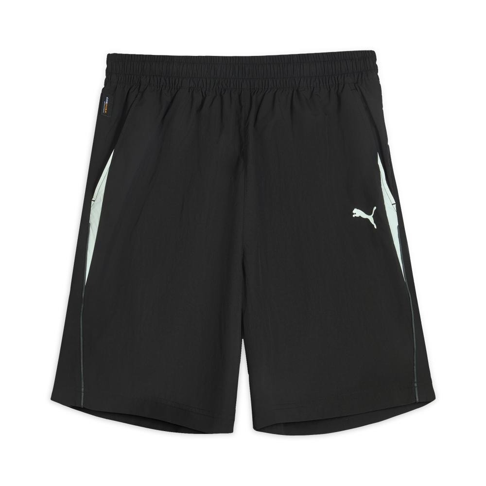 PUMA 短褲 流行系列 黑 復古 足球風 8吋 短風褲 中性 63427751
