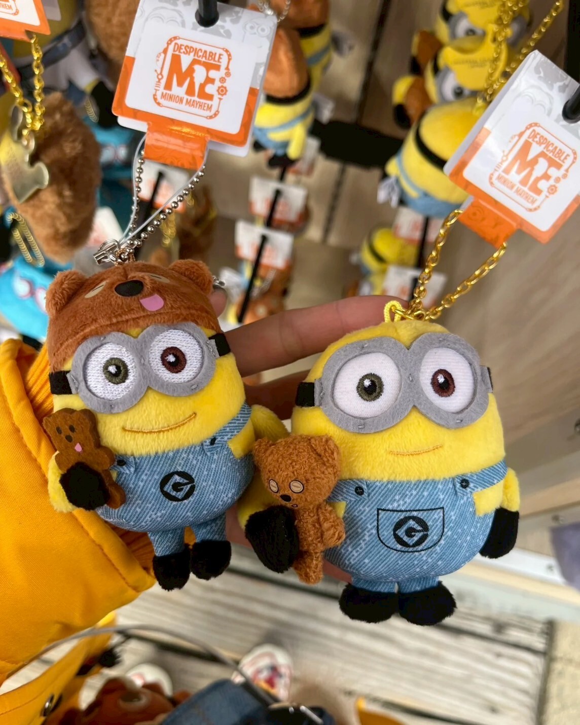 <大阪環球影城限定>USJ 小小兵 Bob&Tim 吊飾 娃娃 盲盒