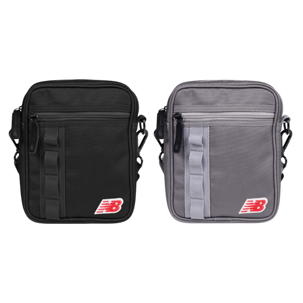 NEW BALANCE 側背包 NB 黑 灰 基礎款 隨身小包 包包 LAB51531BK LAB51531CAS