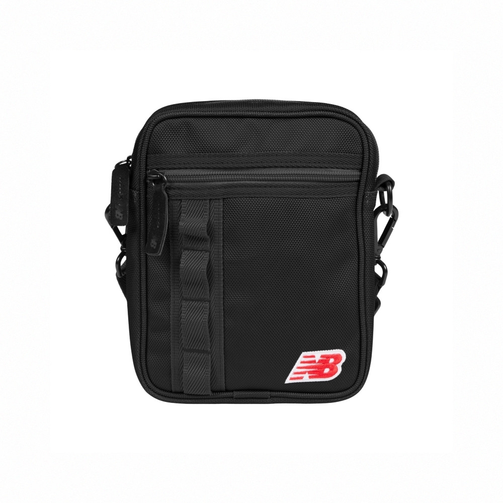 NEW BALANCE 側背包 NB 黑 灰 基礎款 隨身小包 包包 LAB51531BK LAB51531CAS