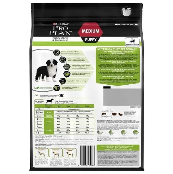 冠能 中型幼犬雞肉配方 15KG