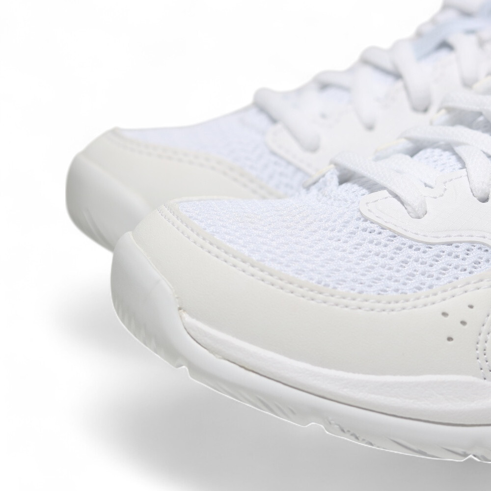 ASICS 排球鞋 GEL-ROCKET 12 全白 銀 室內 羽排鞋 女 1072A119101