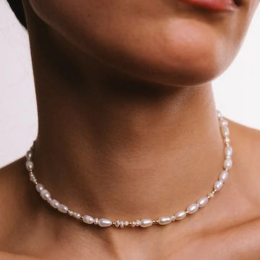 1YA0903-201 YAY PARIS Necklace - Cultured Pearls #6qugz101 (A-EU-E)