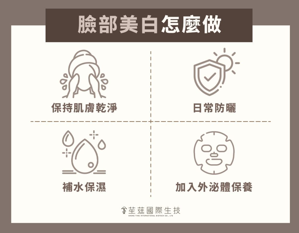 臉部美白怎麼做