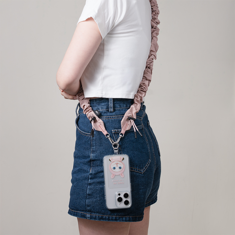 彈力圈圈掛繩背帶