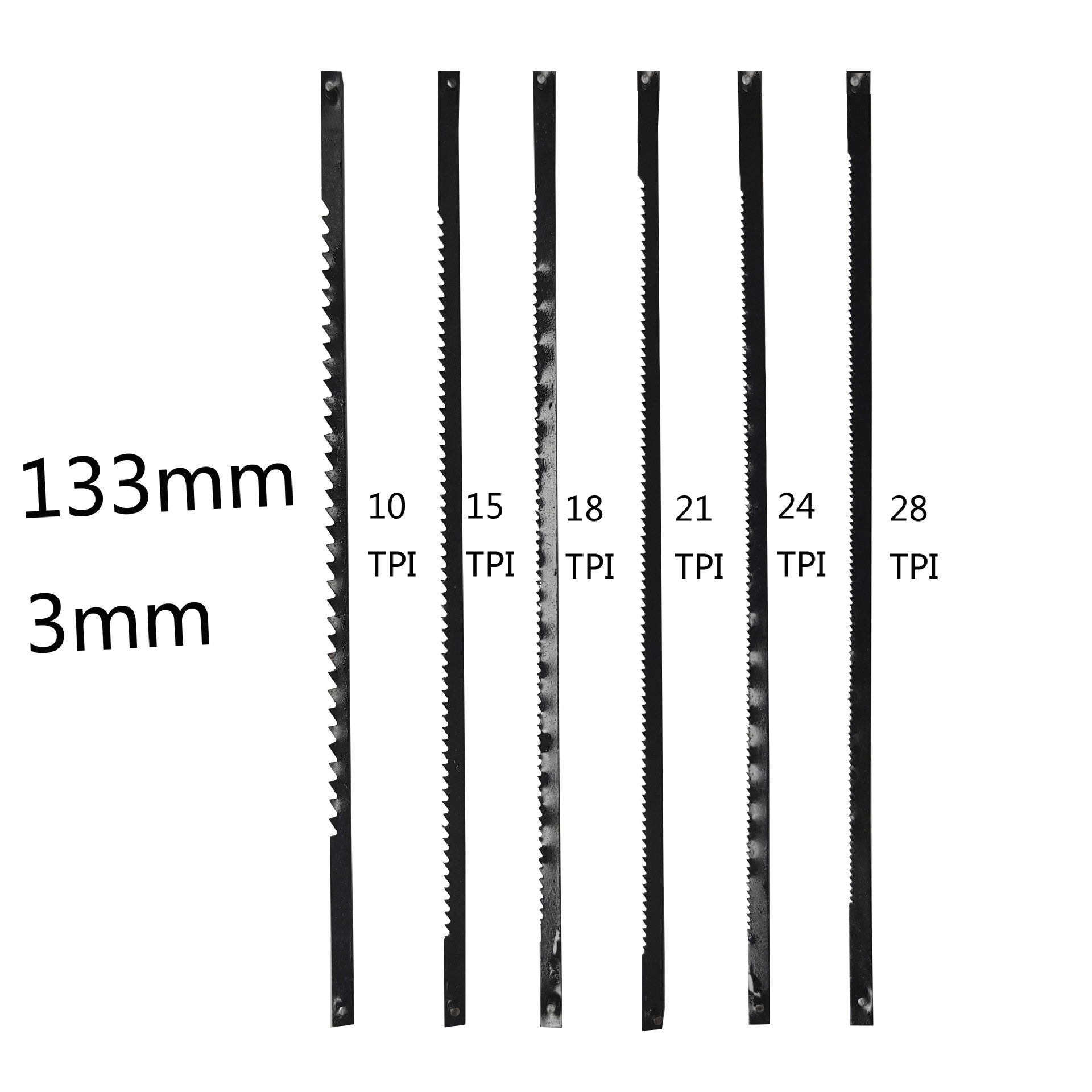 附發票｜FJB系列-平面式曲線鋸條 六支裝｜10T 15T 18T 21T 24T 力山通用