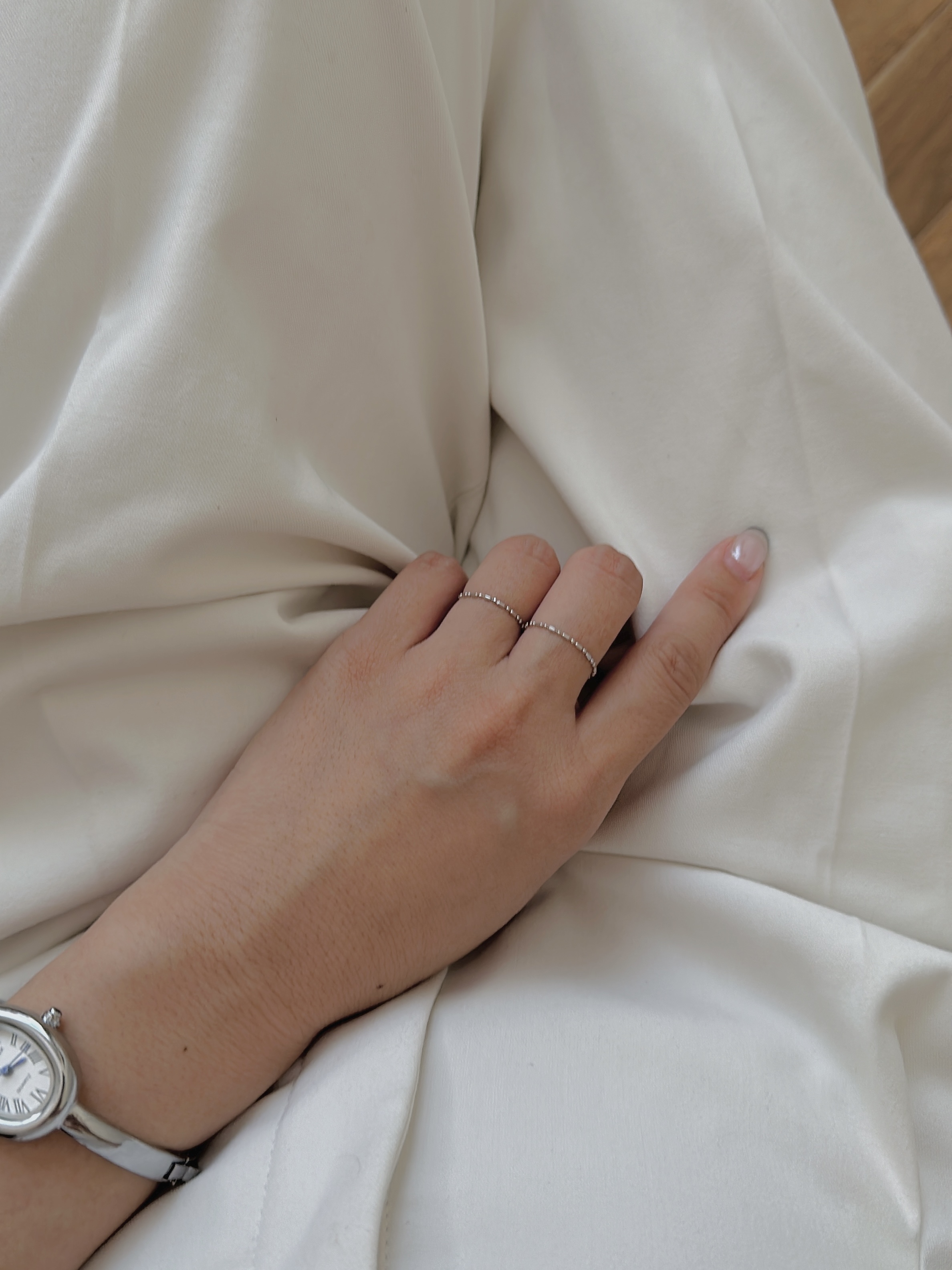 S925 free chain ring