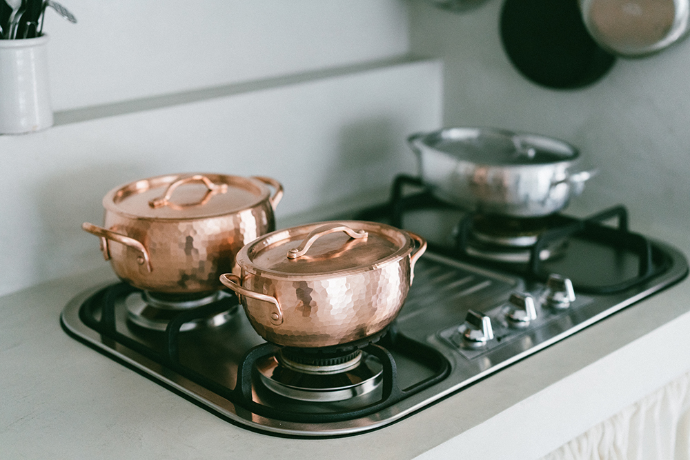 京都westside33鍛金工坊手打錘目銅鍋／鋁鍋